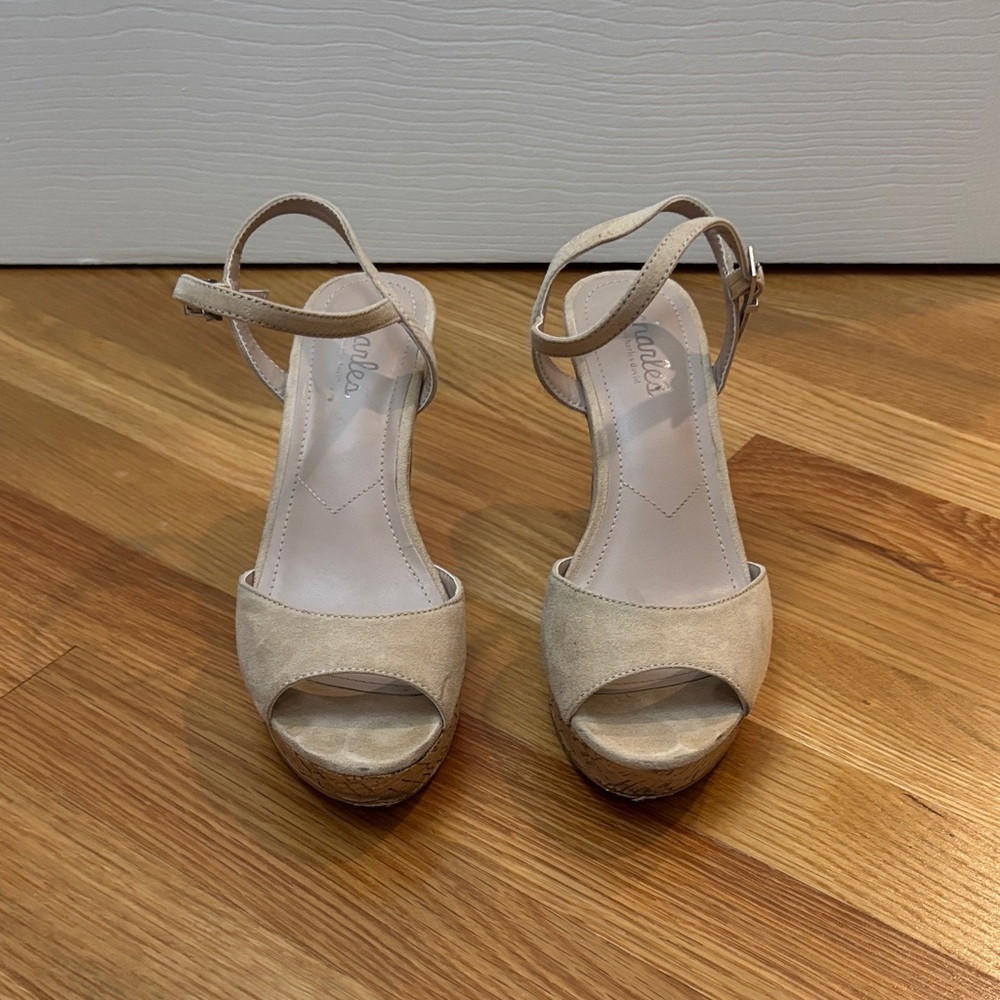 Charles By Charles David Tan Ankle Strap Sandals